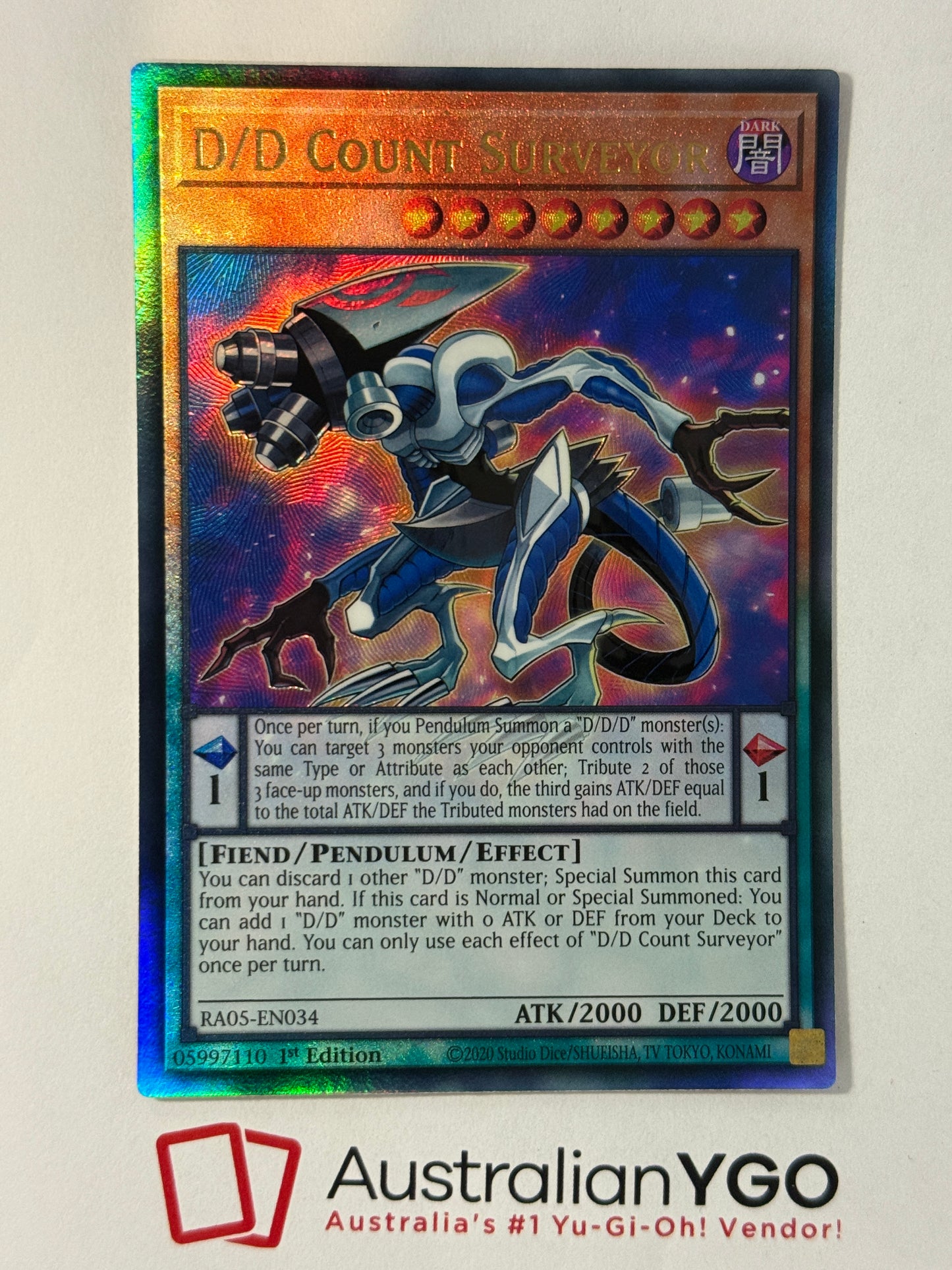 D/D COUNT SURVEYOR RA05-EN034 (PUR)