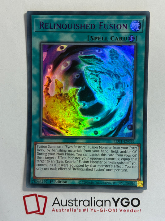 RELINQUISHED FUSION LDS1-EN049