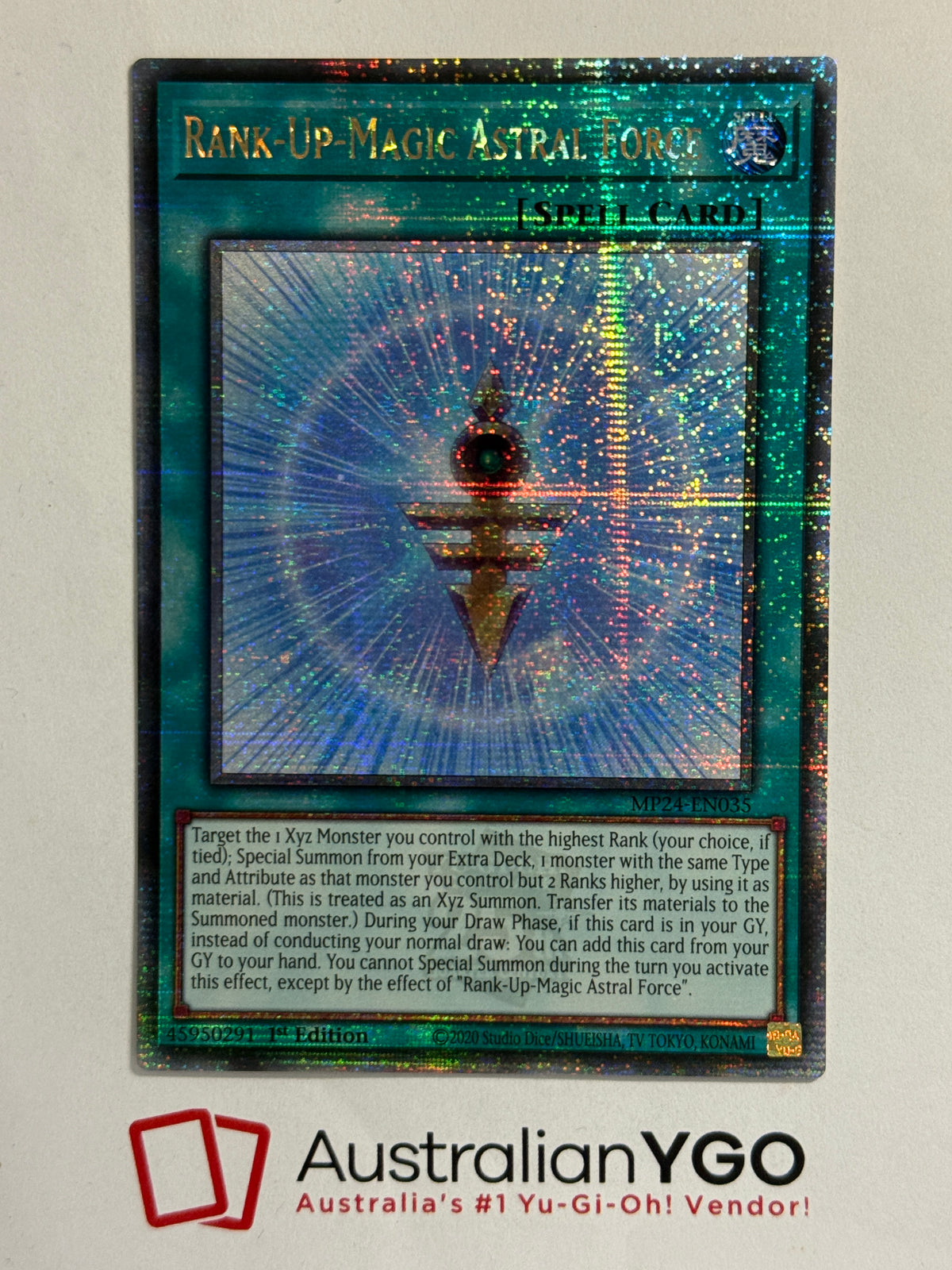 RANK UP MAGIC ASTRAL FORCE MP24-EN035 ((QCR)