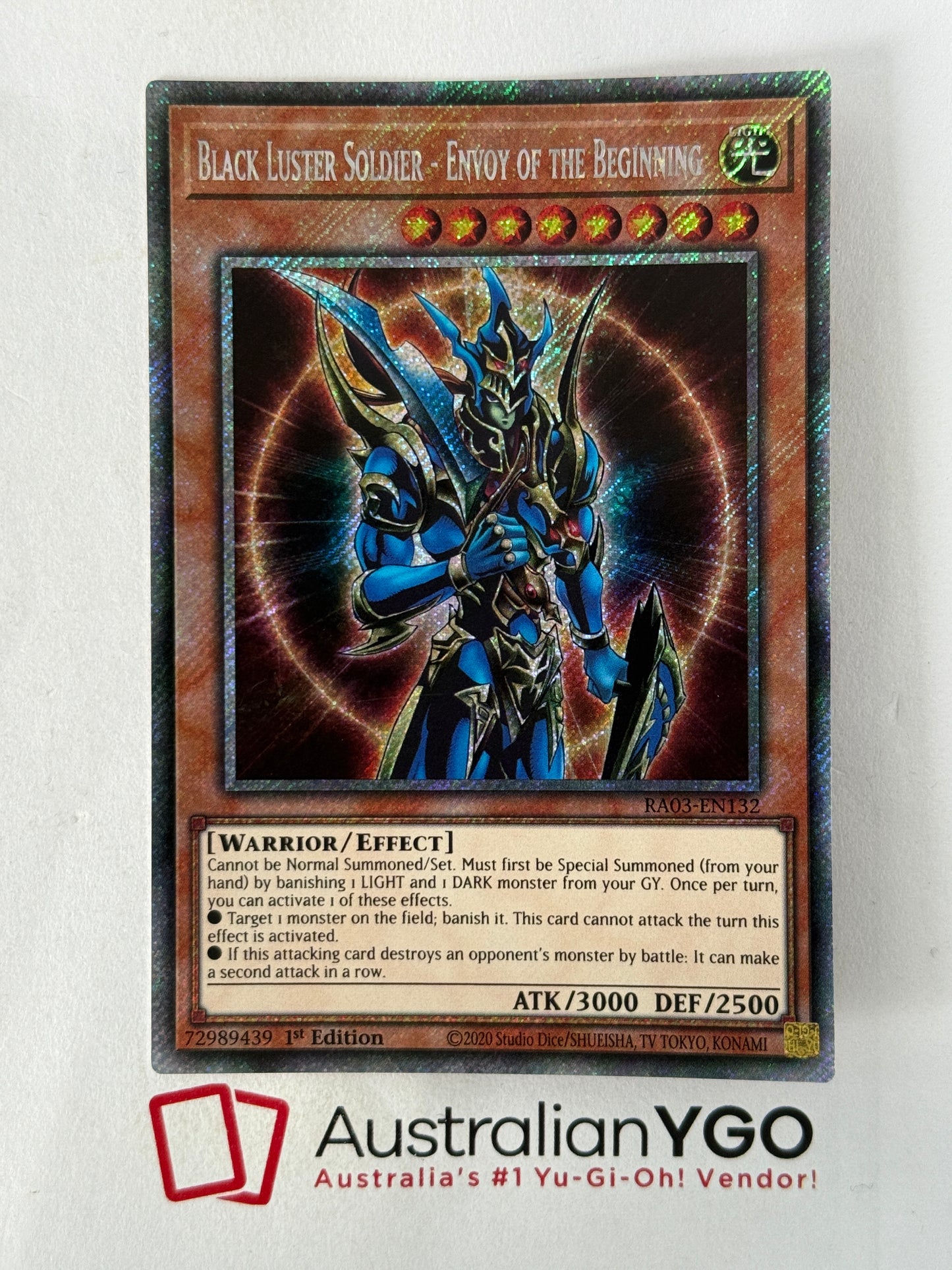 BLACK LUSTER SOLDIER - ENVOY OF THE BEGINNING RA03-EN132