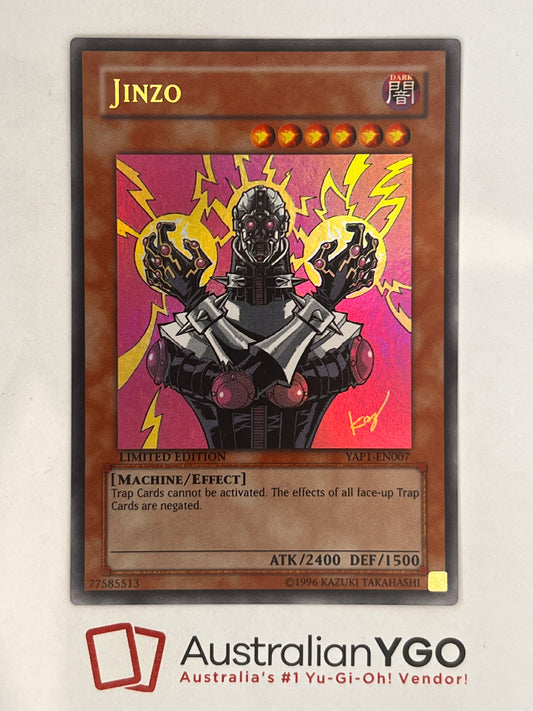 JINZO YAP1-EN007 Ultra Rare, Near Mint, LIMITED EDITION.