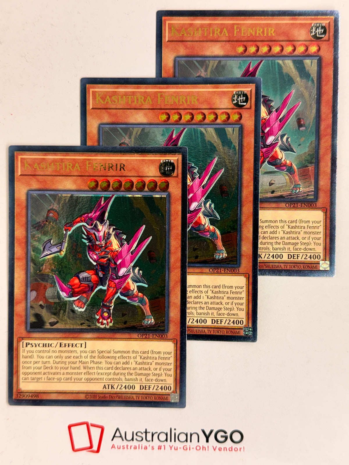 KASHTIRA FENRIR OP21-EN003 (UTR) Playset