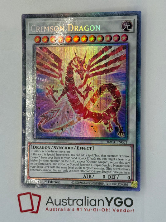 CRIMSON DRAGON RA04-EN061 (CR)