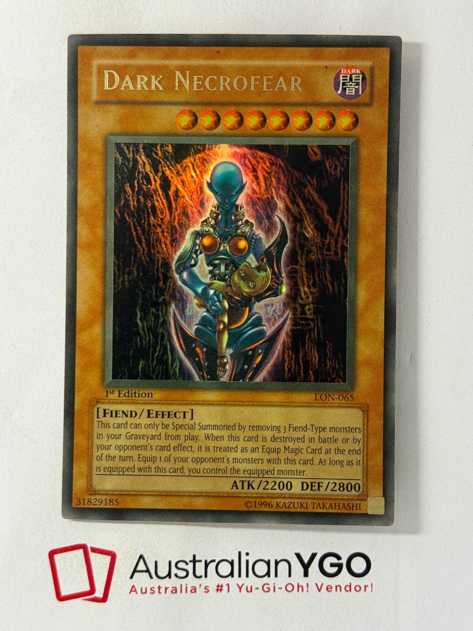 DARK NECROFEAR LON-065  Aus Ygo