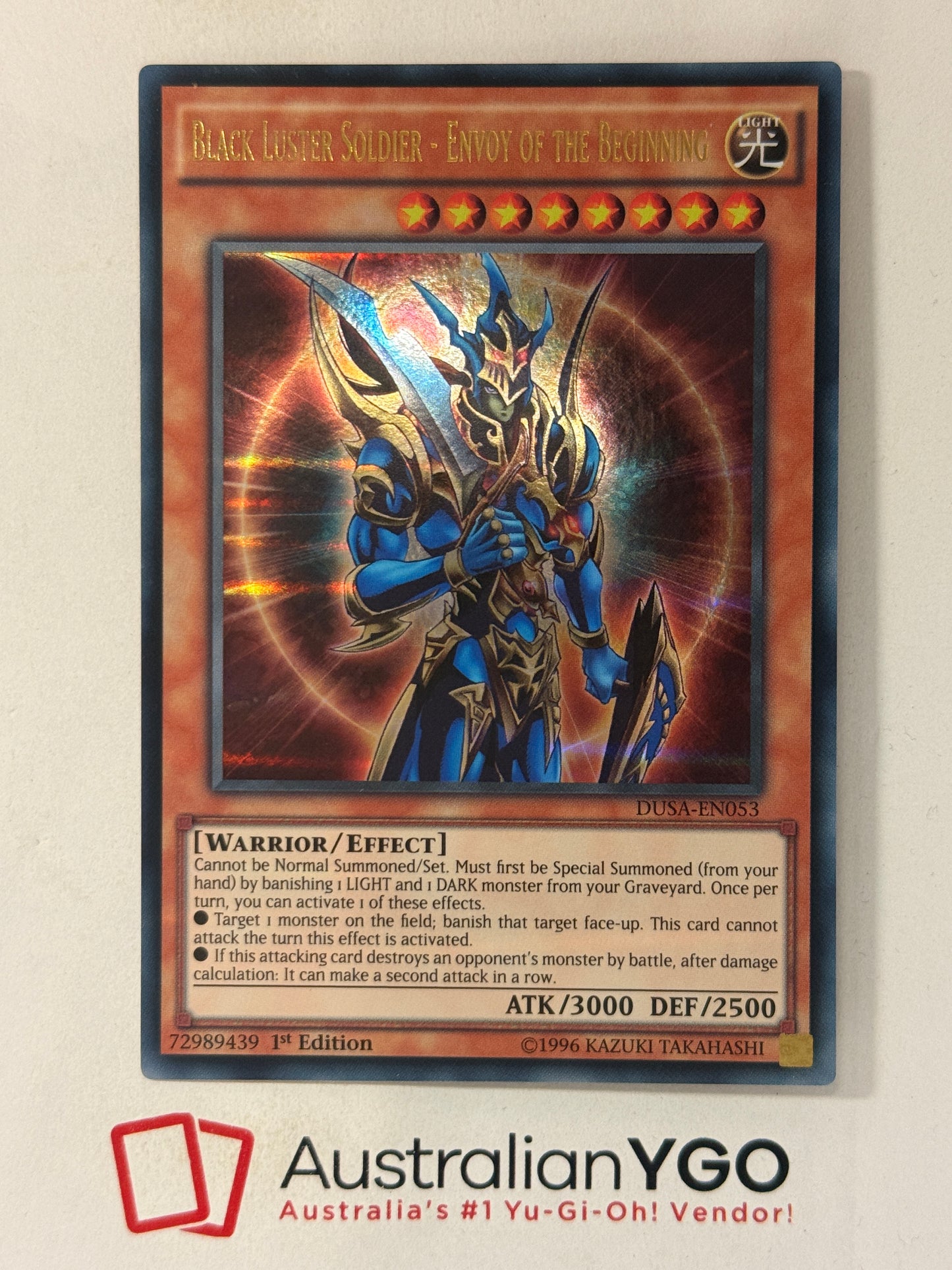 BLACK LUSTER SOLDIER - ENVOY OF THE BEGINNING DUSA-EN053