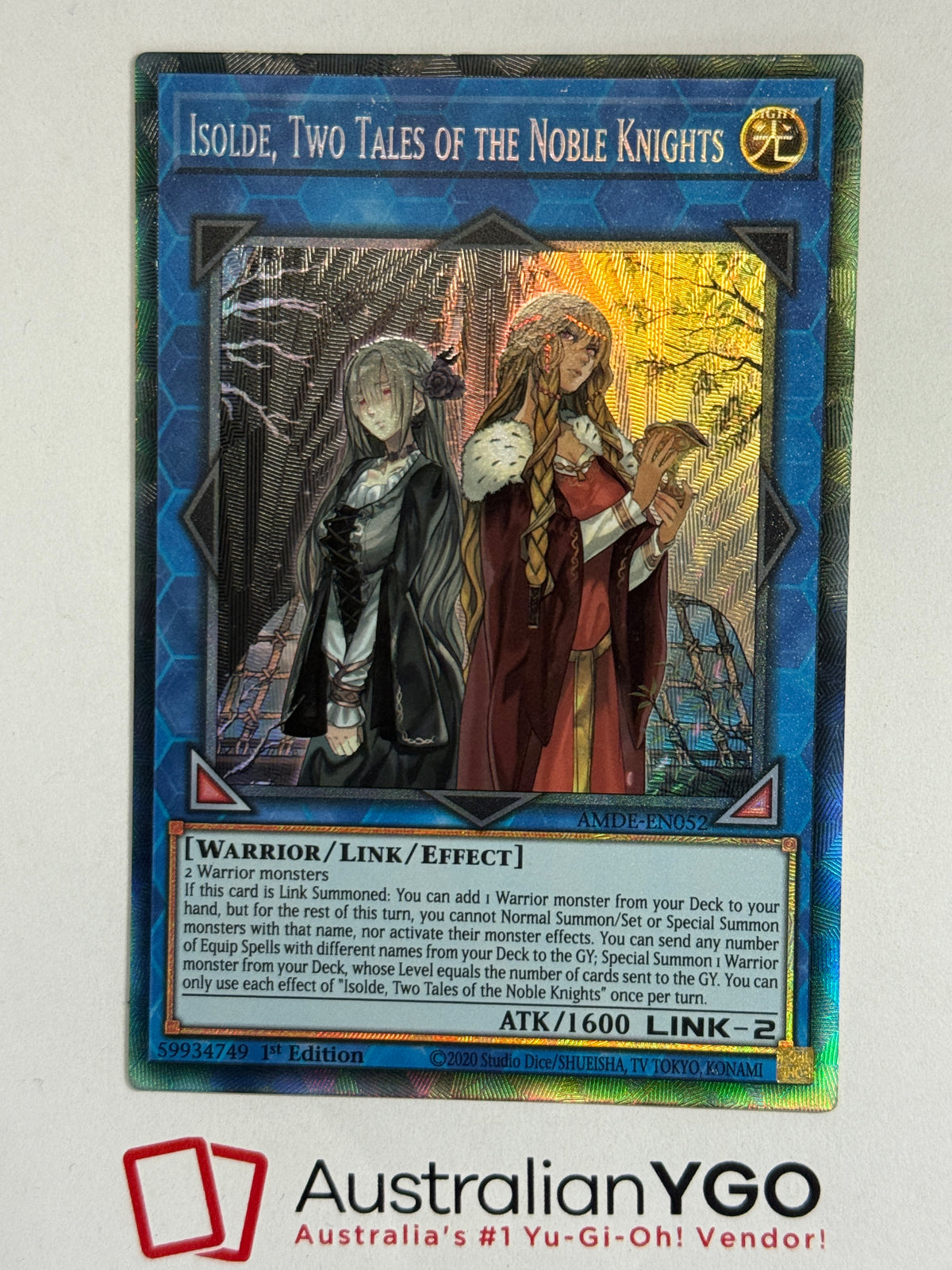 ISOLDE, TWO TALES OF THE NOBLE KNIGHTS AMDE-EN052 (CR)