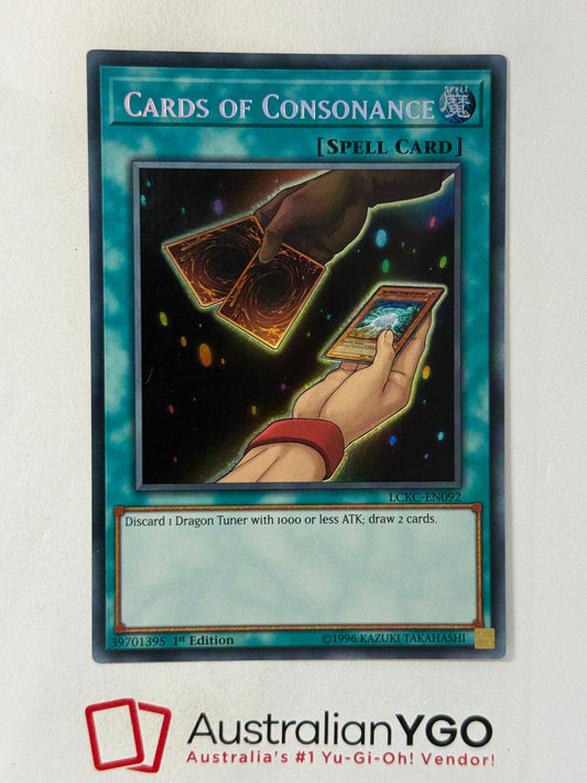 CARDS OF CONSONANCE LCKC-EN092