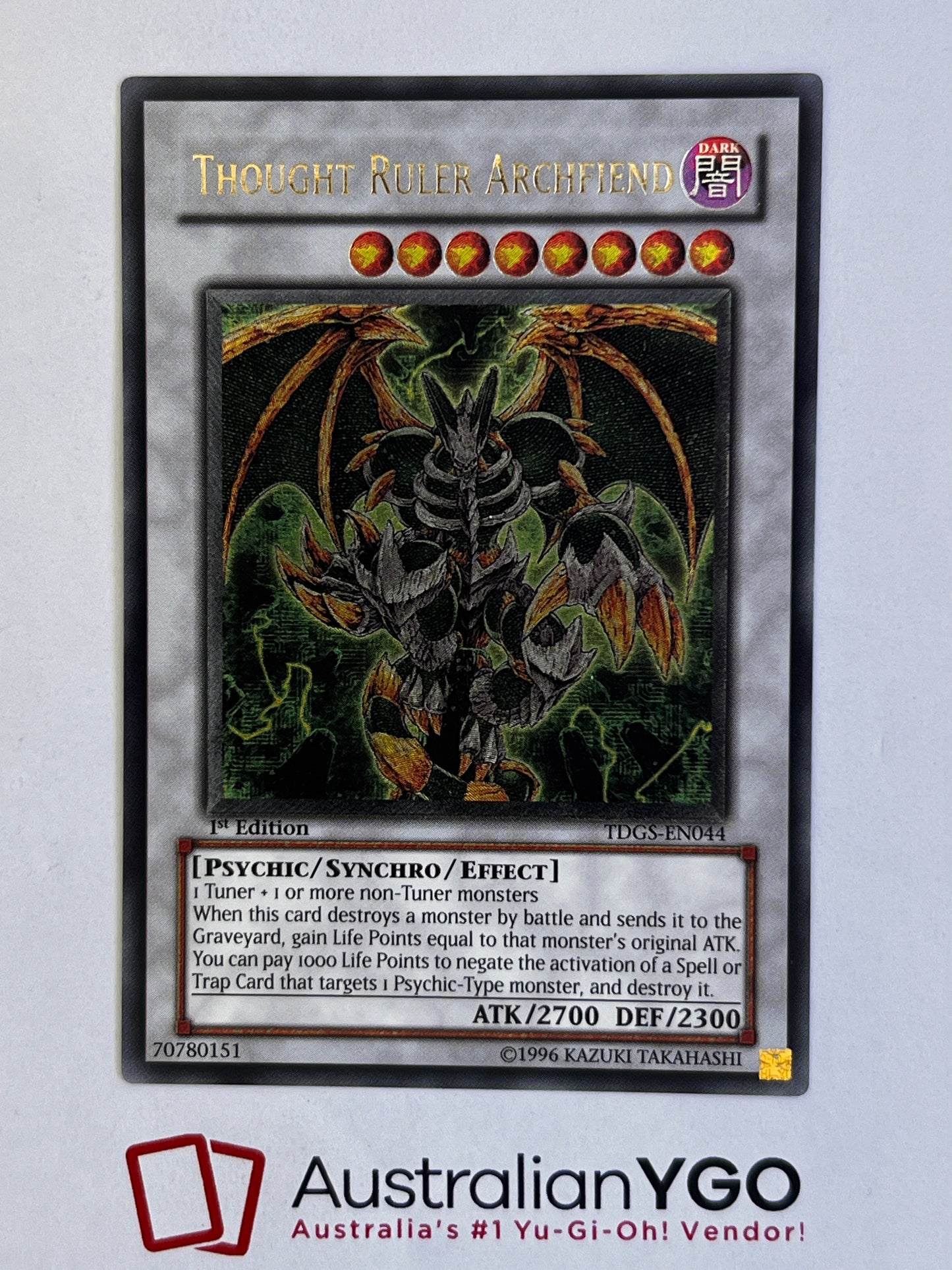 THOUGHT RULER ARCHFIEND TDGS-ENO44 (UTR)