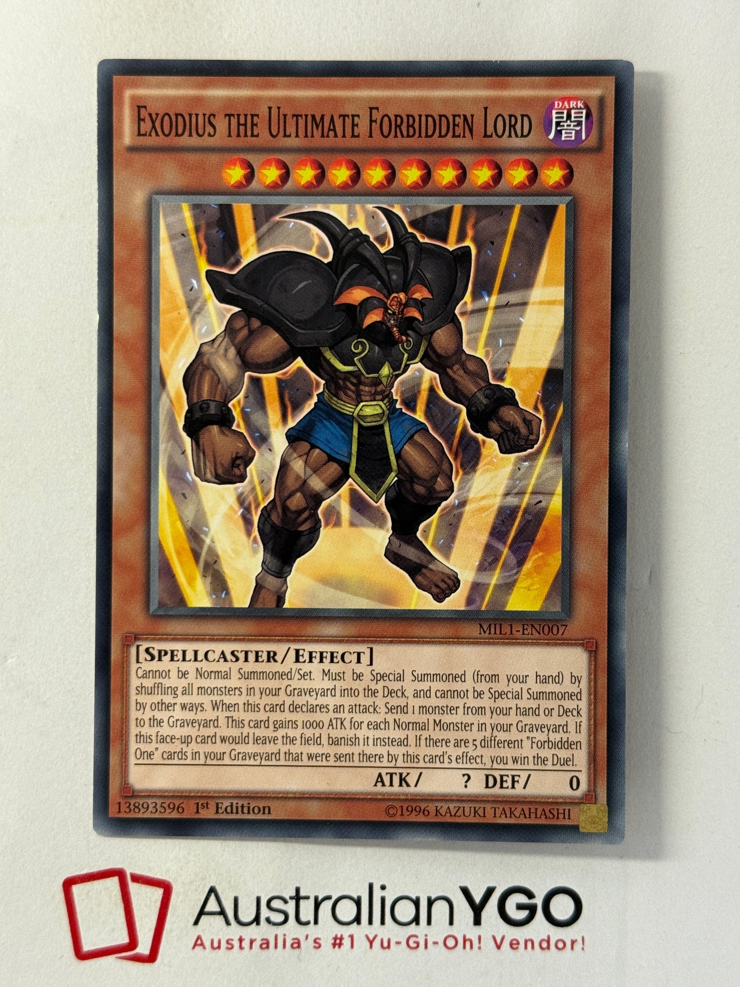 EXODIUS THE ULTIMATE FORBIDDEN LORD MILI-EN007