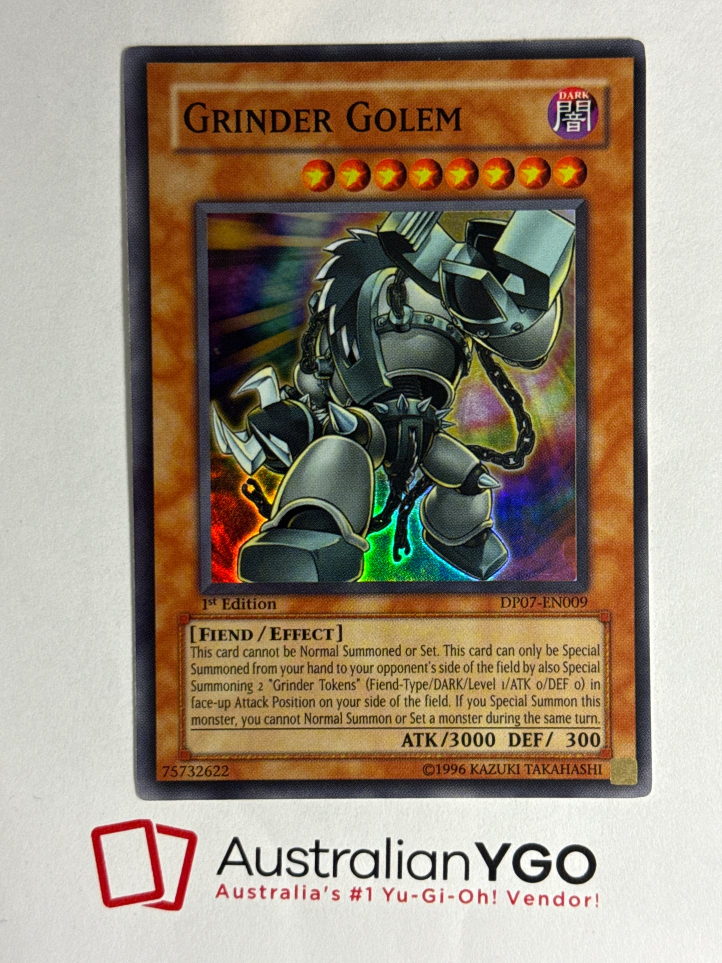 GRINDER GOLEM DP07-EN009