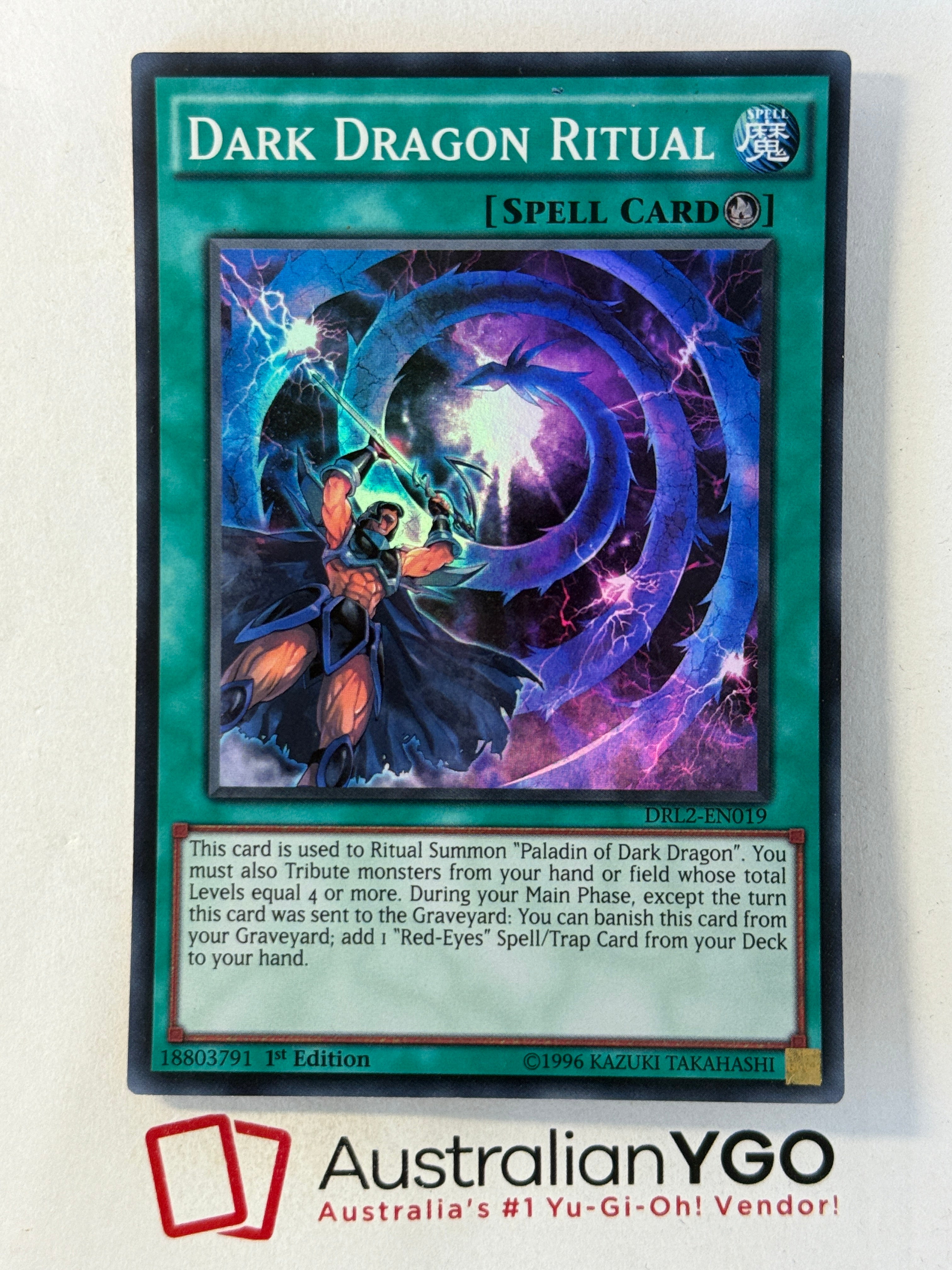DARK DRAGON RITUAL DRL2-EN019 – Aus Ygo