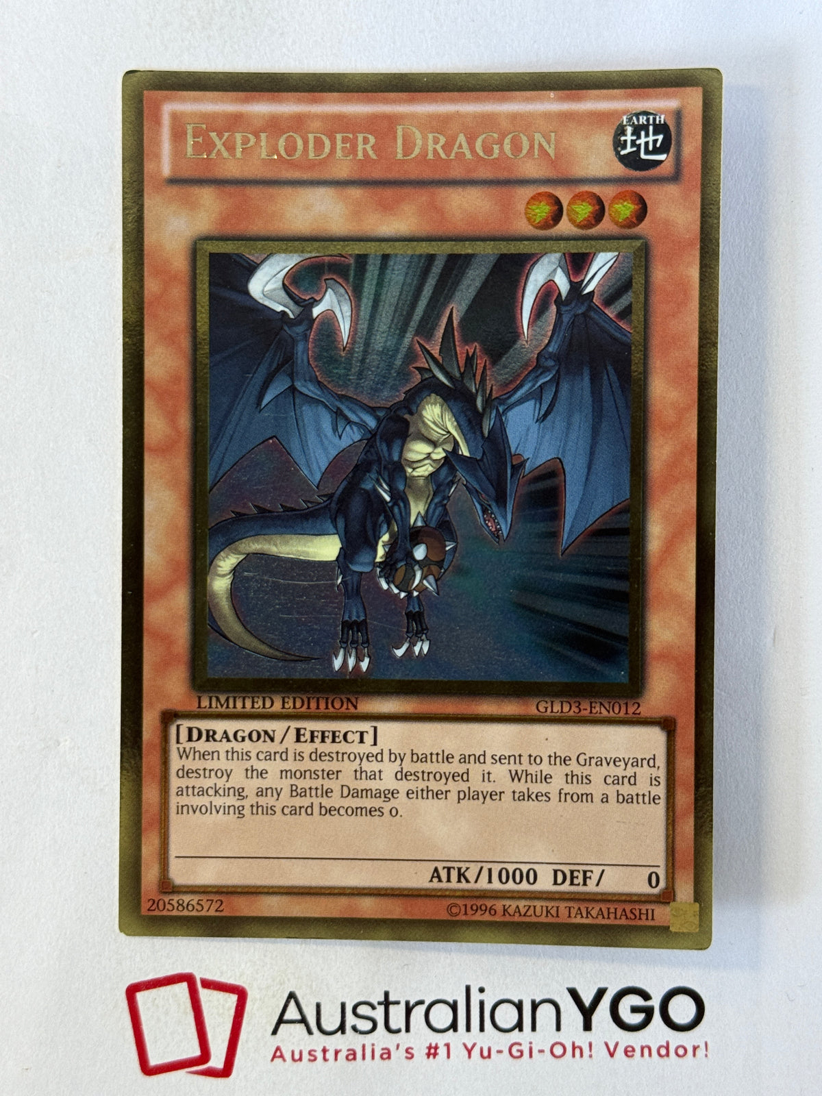 Dnd Exploder Dragon EXPLODER DRAGON GLD3-EN012 – Aus Ygo