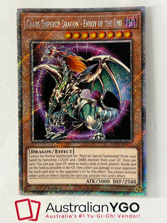 CHAOS EMPEROR DRAGON ENVOY OF THE END RA03-EN133