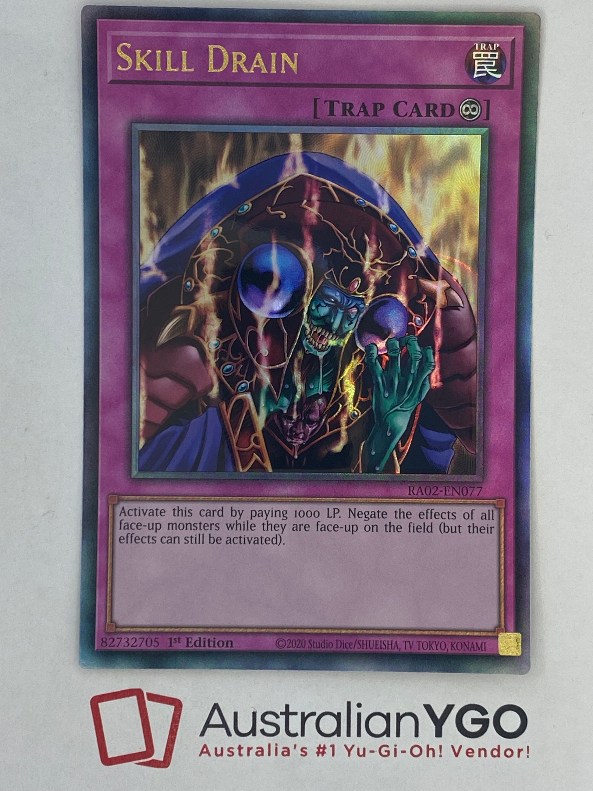 yugioh cards like skill drain SKILL DRAIN (PUR) RA02-EN077 – Aus Ygo