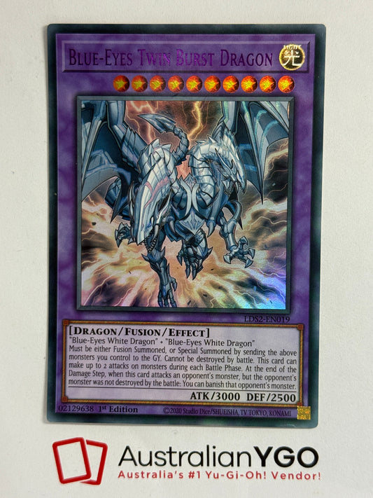 BLUE-EYES TWIN BURST DRAGON LDS2-EN019