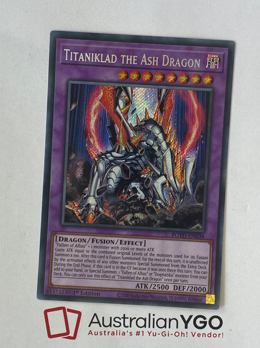 TITANIKLAD THE ASH DRAGON ROTD-EN038