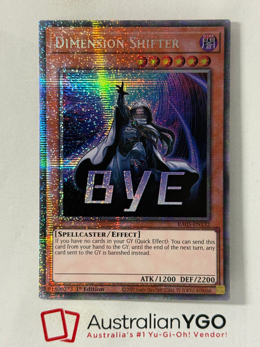 DIMENSION SHIFTER RA05-EN132 (Starlight Rare)