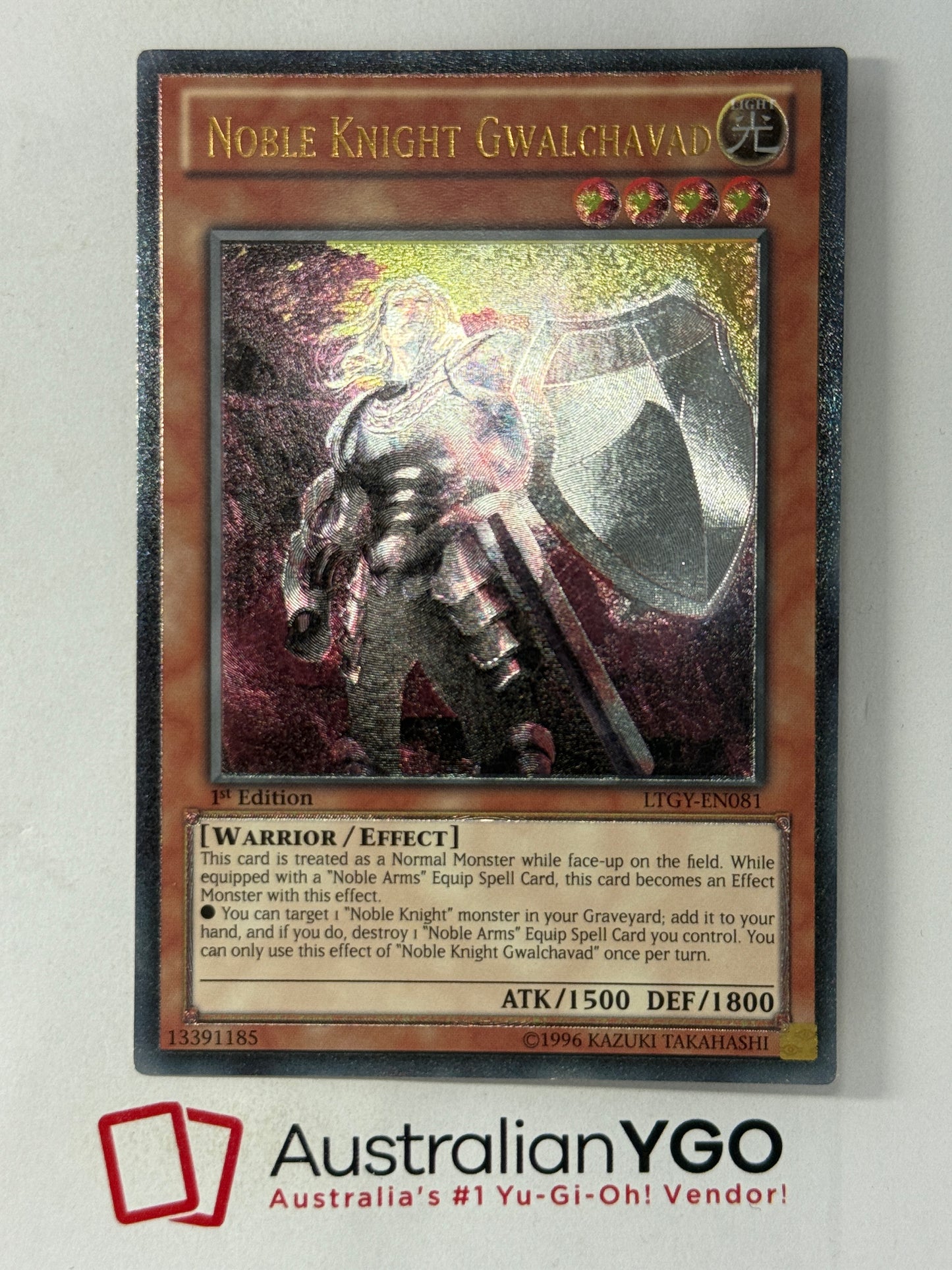 NOBLE KNIGHT GWALCHAVAD LTGY-EN081 (UTR)