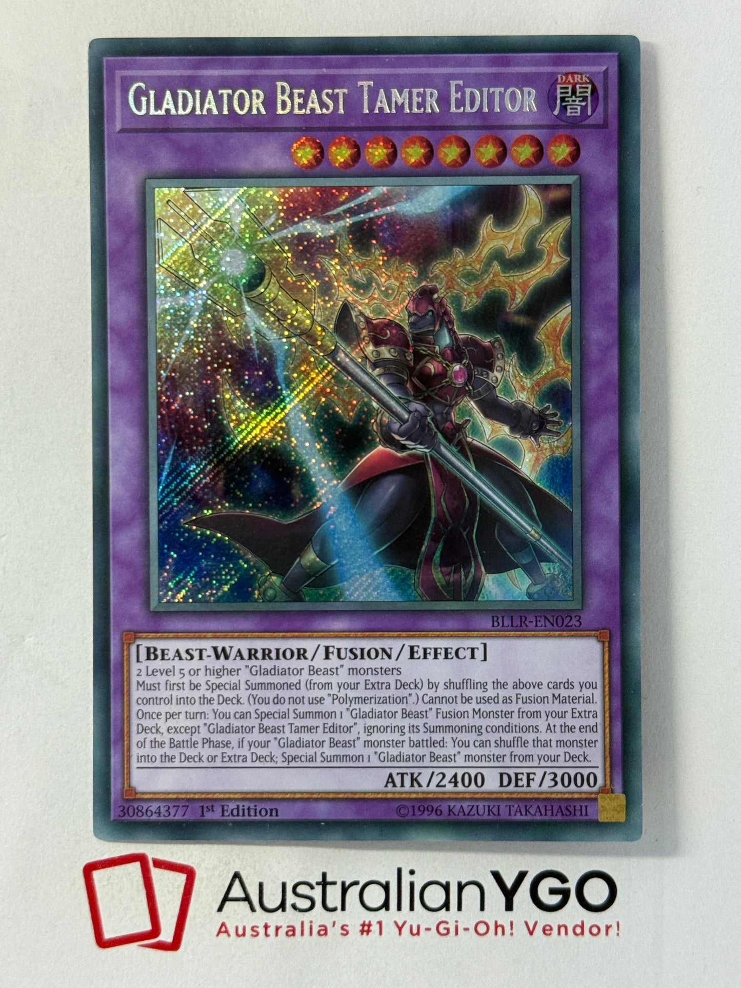 GLADIATOR BEAST TAMER EDITOR BLLR-EN023