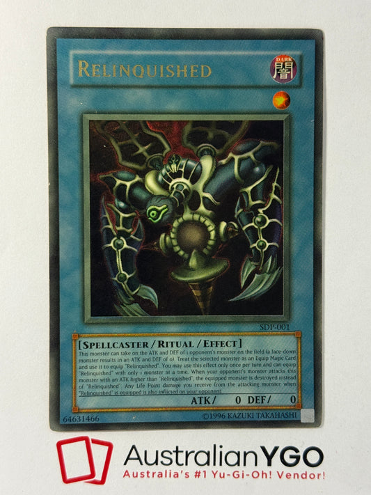 RELINQUISHED SDP-001