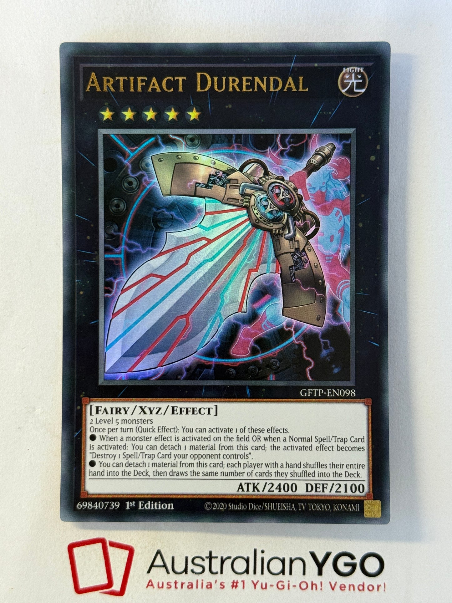 ARTIFACT DURENDAL GFTP-EN098