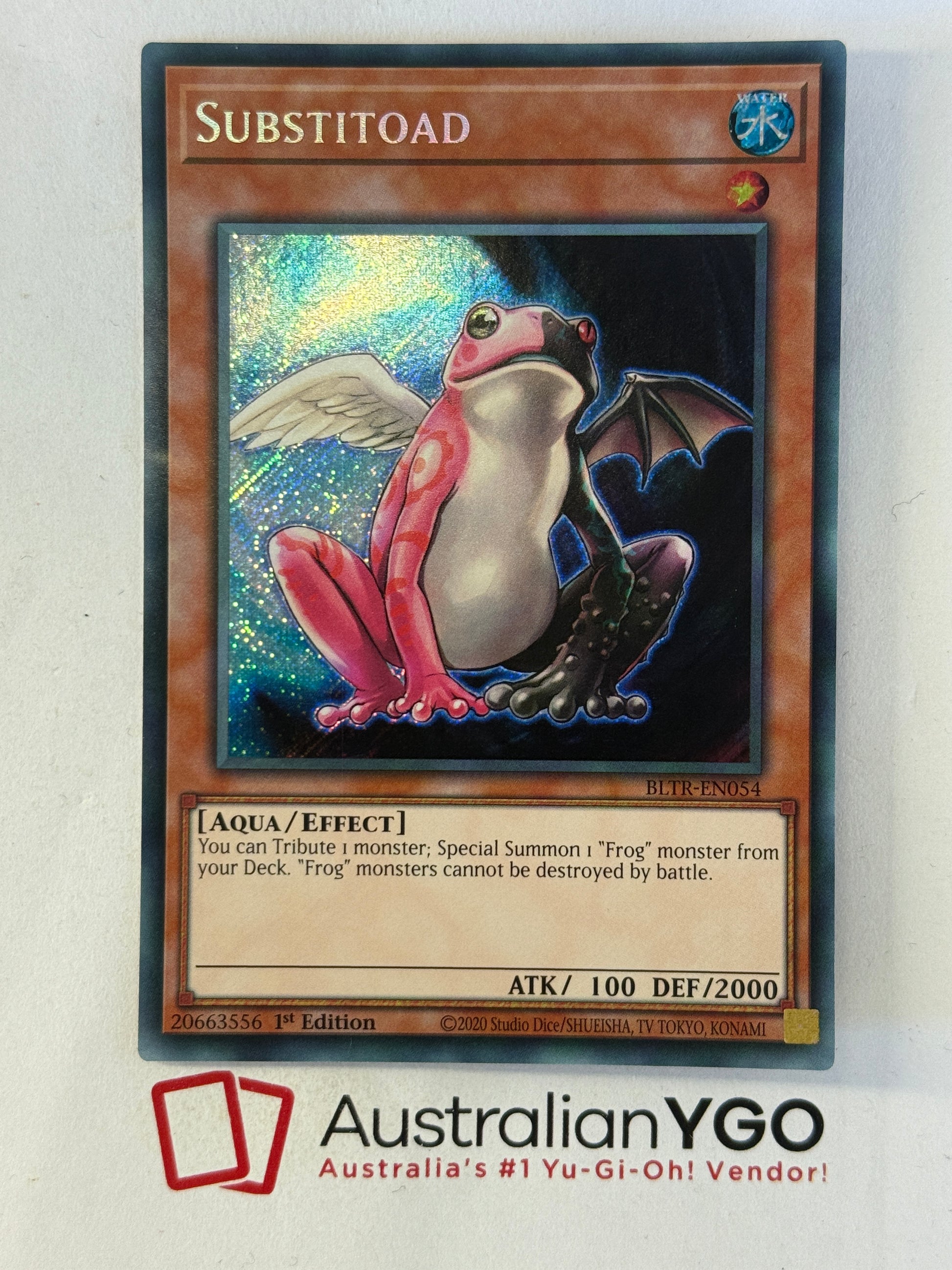 yugioh yugi dark side of dimensions deck SUBSTITOAD BLTR-EN054 – Aus Ygo