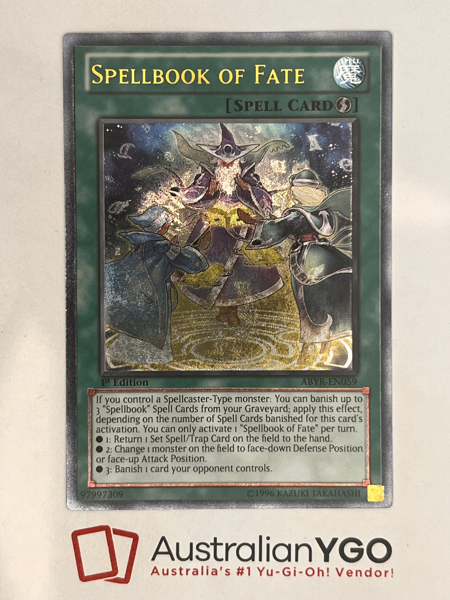 SPELLBOOK OF FATE ABYR-EN059 (UTR)