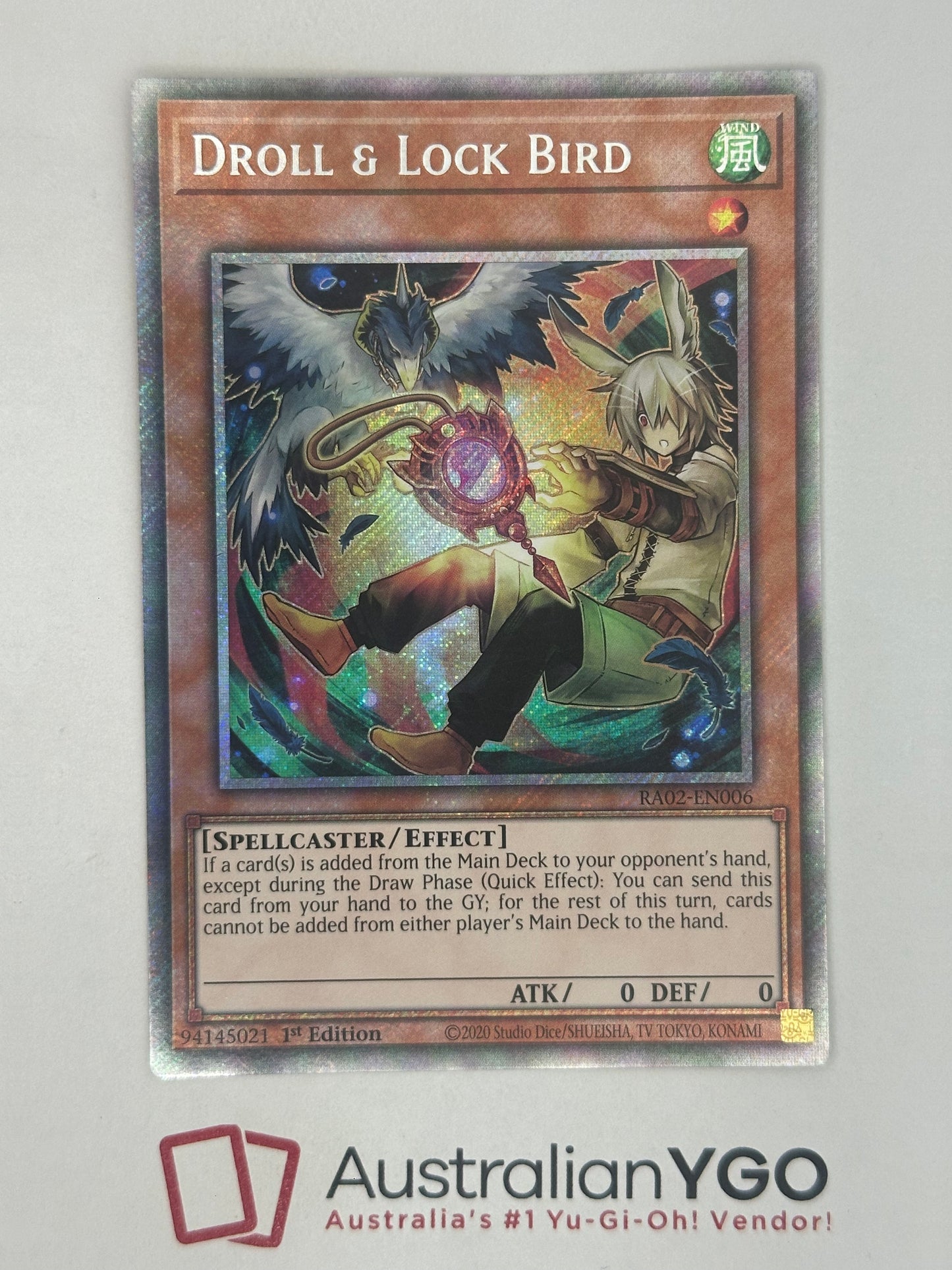 DROLL & LOCK BIRD (Alternate Art) RA02-EN006