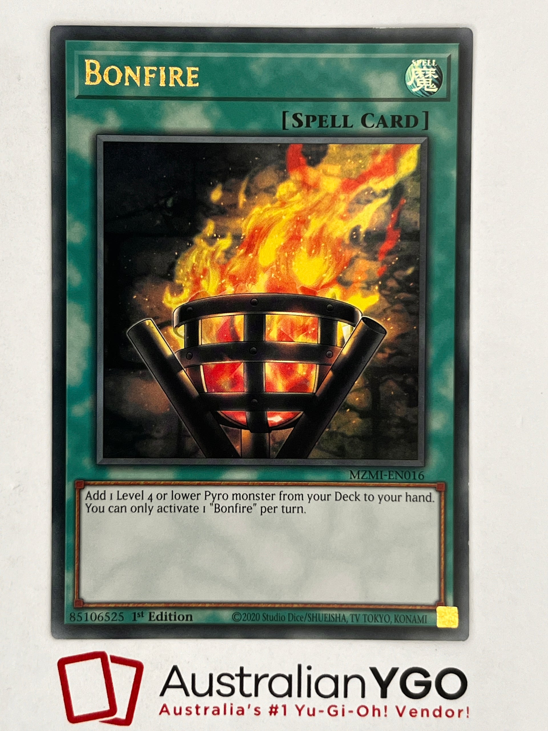 BONFIRE MZMI-EN016 Aus Ygo BONFIRE MZMI-EN016 Aus Ygo