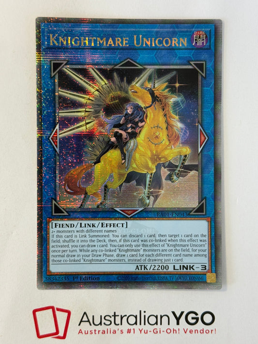 KNIGHTMARE UNICORN RA01-EN043 (QCR)