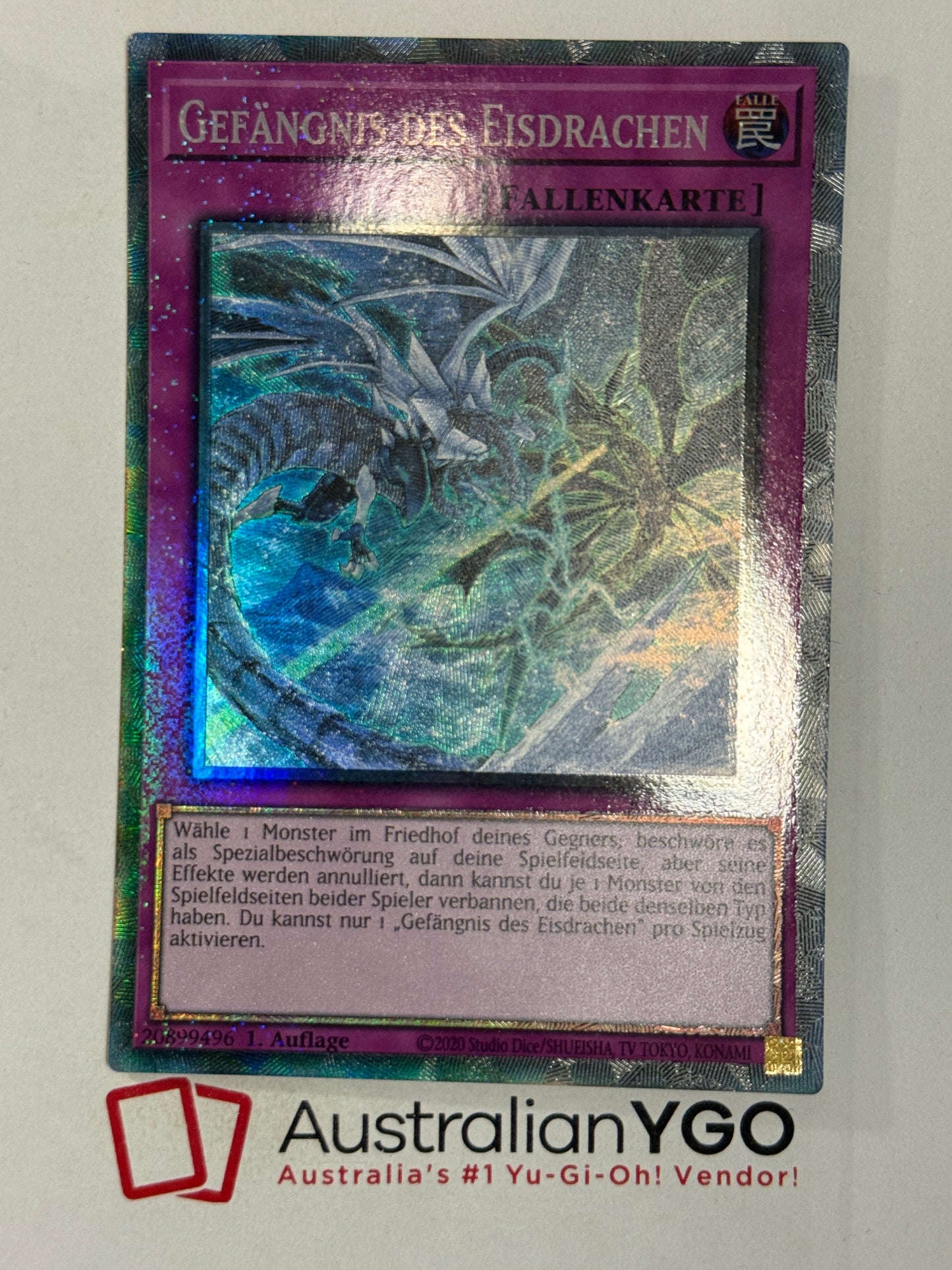 ICE DRAGON'S PRISON RA01-EN078 (PCR)