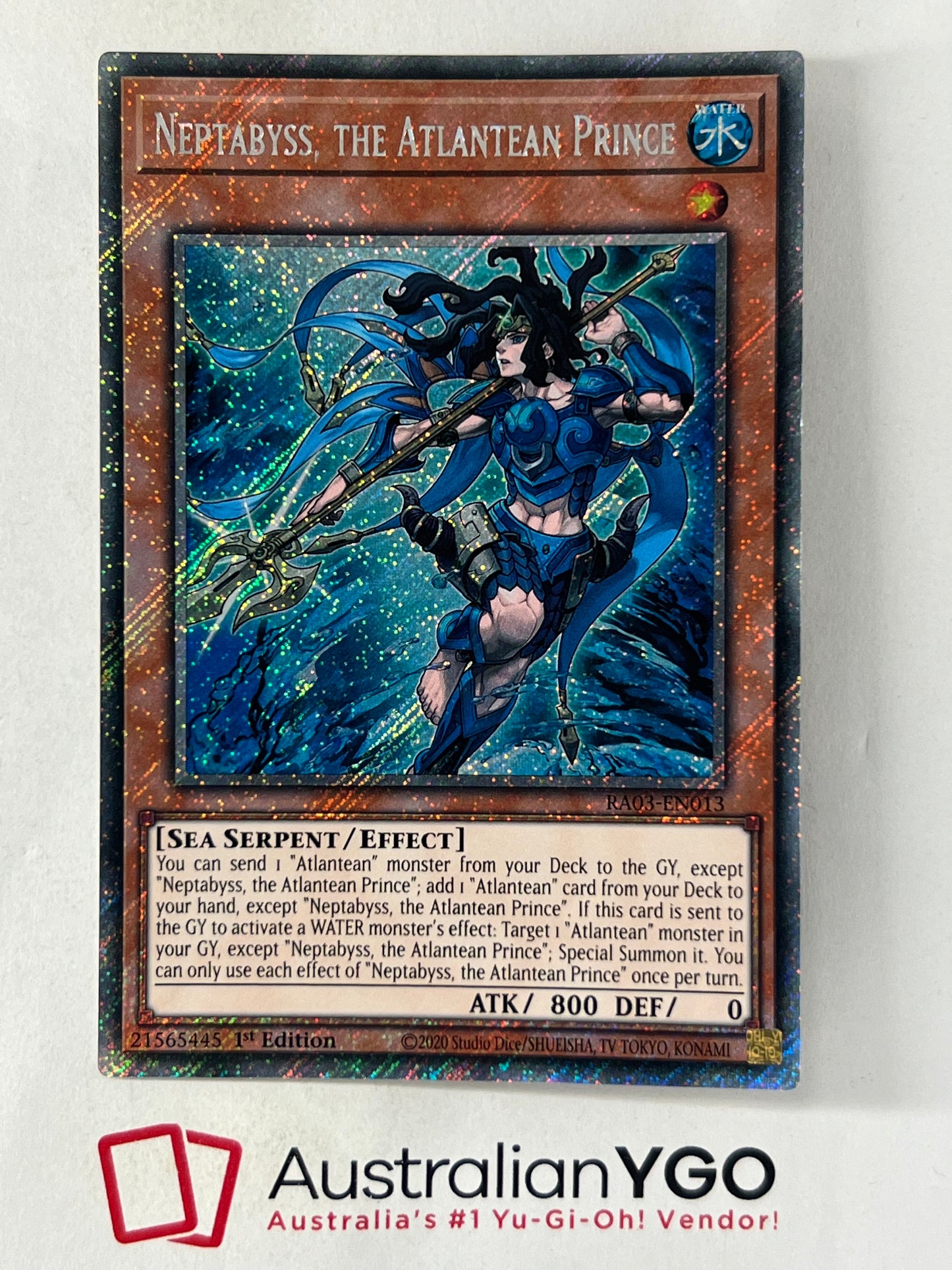 NERTABYSS, THE ATLANTEAN PRINCE RA03-EN013
