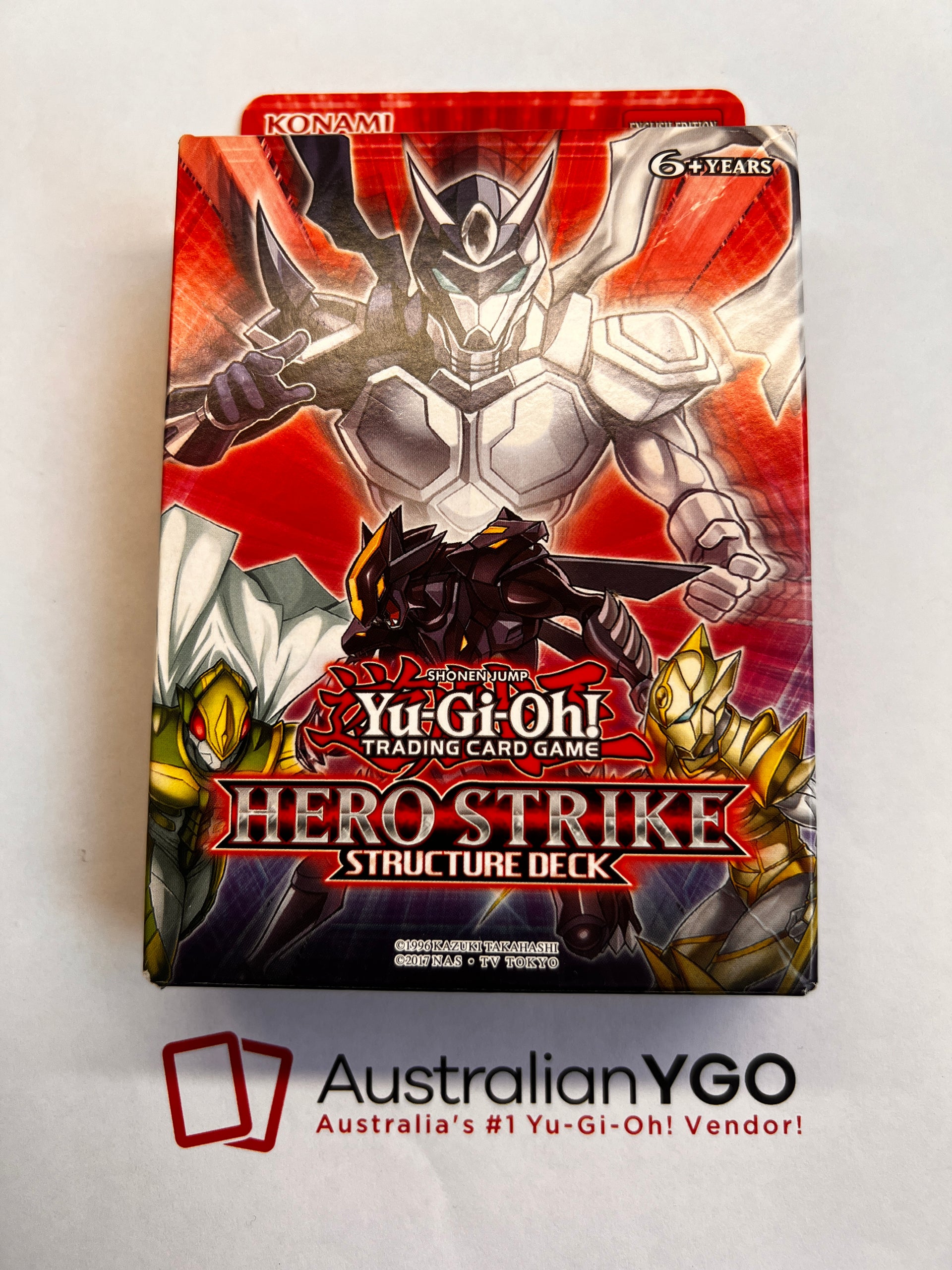 Mazo De Cartas Yu-Gi-Oh! Hero Strike Structure Deck - Incluye 45 Cartas, Ultra Rara Y Sper Raras Mazo De Cartas Yu-Gi-Oh! Hero Strike Structure Deck - Incluye 45 Cartas, Ultra Rara Y Sper Raras