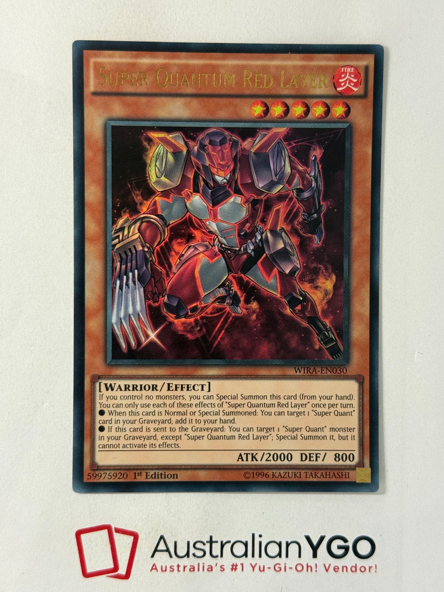 SUPER QUANTUM RED LAYER WIRA-EN030