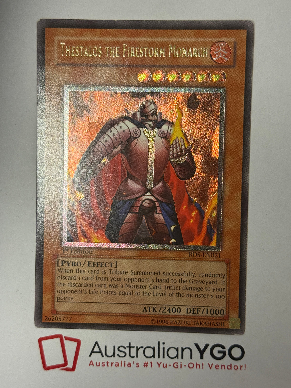 THESTALOS THE FIRESTORM MONARCH RDS-EN021 (UTR)