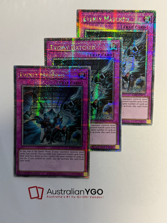 EVENLY MATCHED RA01-ENO74 (QCR) Playset