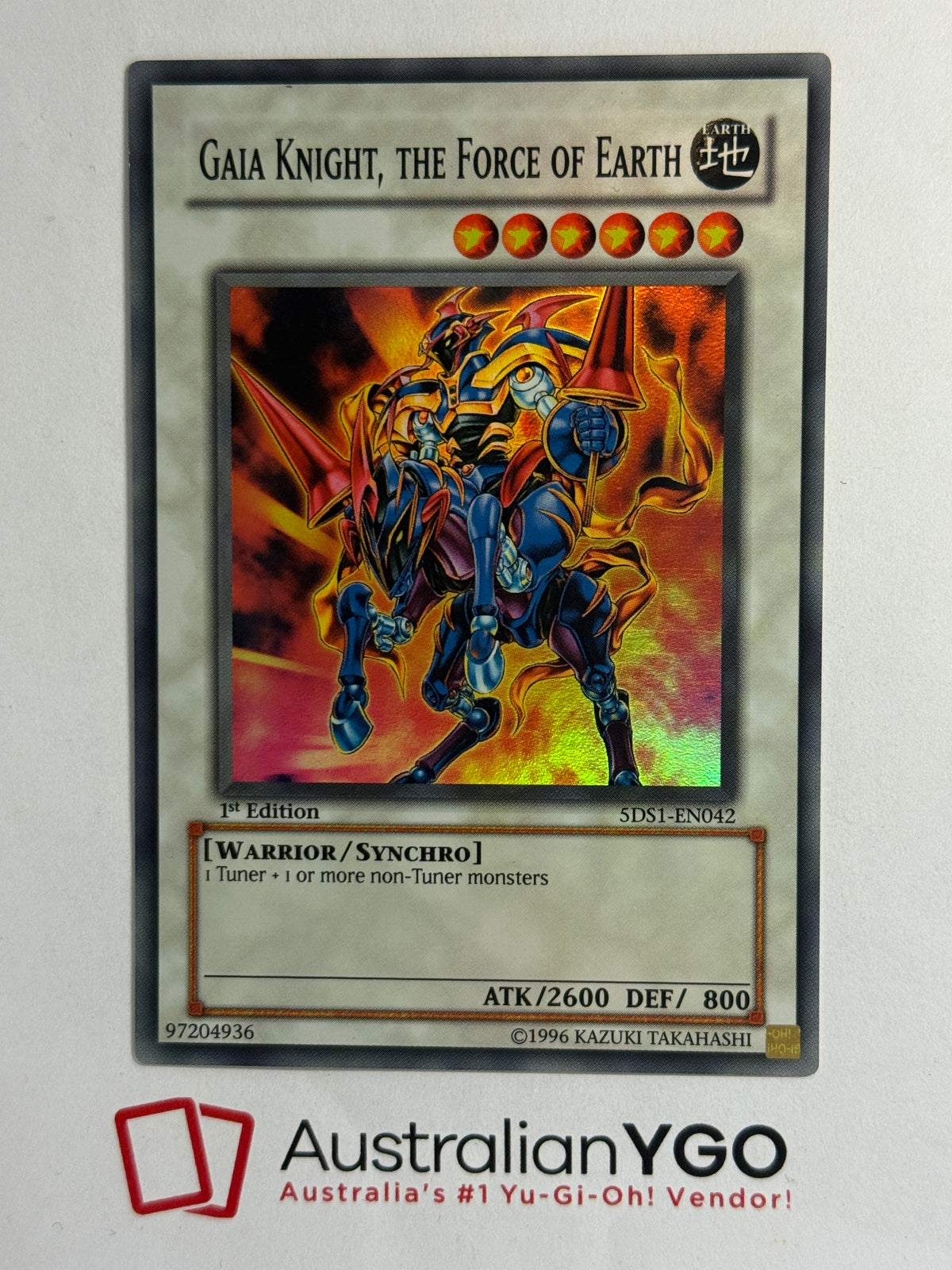 GAIA KNIGHT, THE FORCE OF EARTH 5DS1-EN042