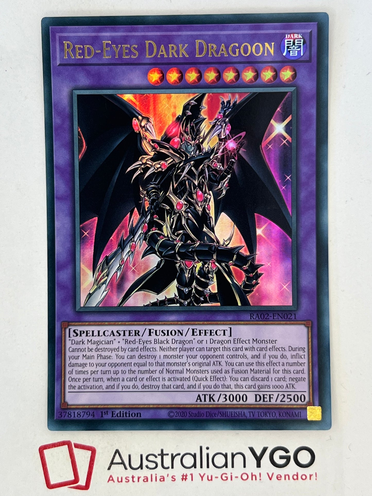 RED-EYES DARK DRAGOON RA02-EN021
