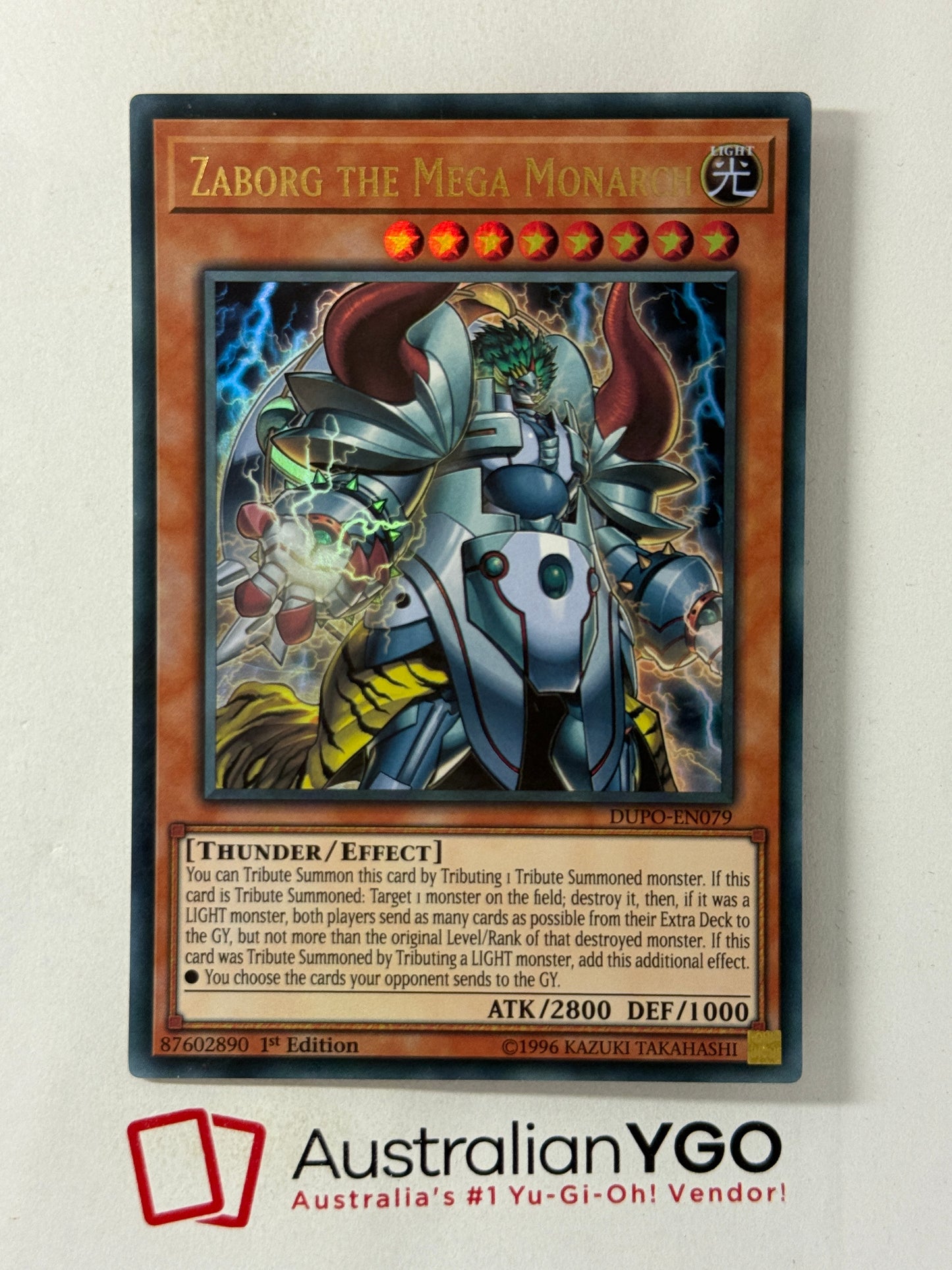 ZABORG THE MEGA MONARCH DUPO-EN079