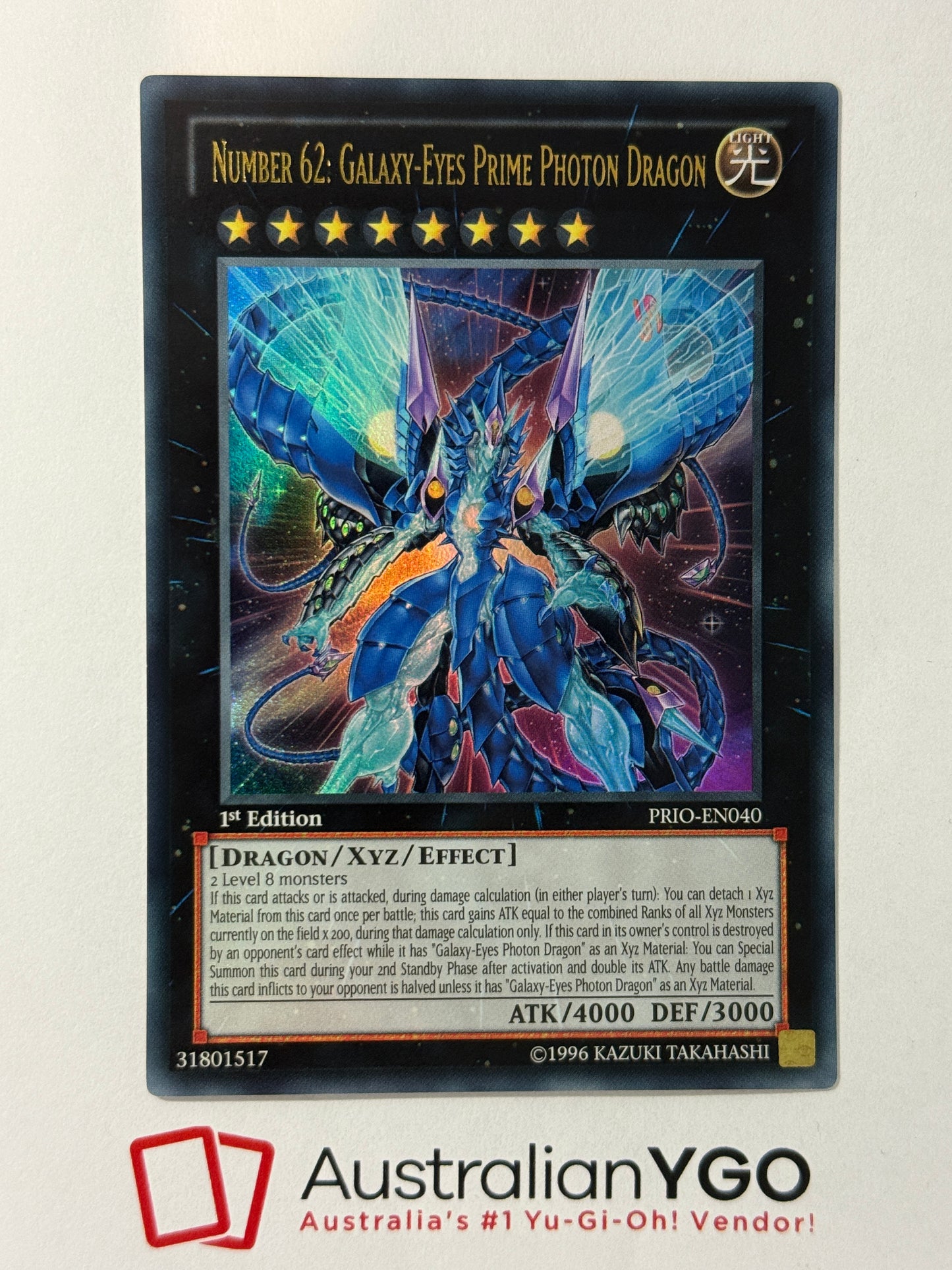 NUMBER 62: GALAXY-EYES PRIME PHOTON DRAGON PRIO-EN040
