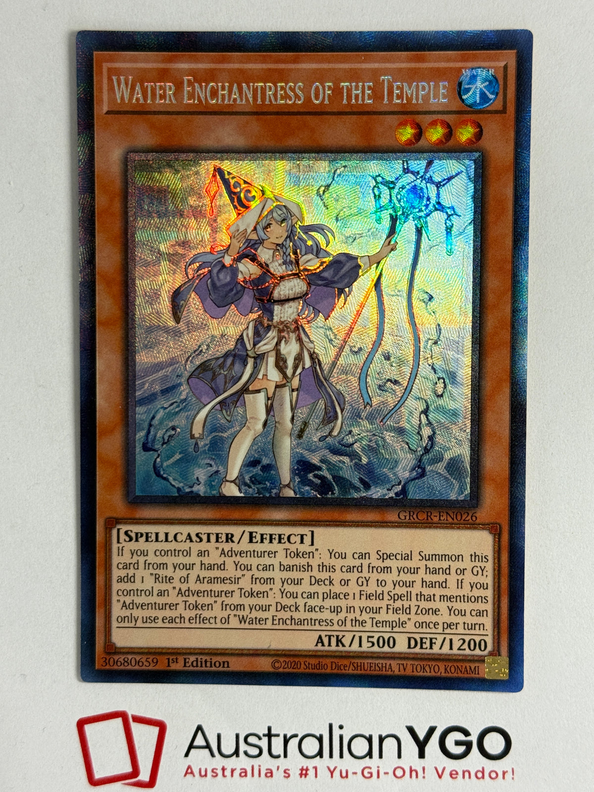 WATER ENCHANTRESS OF THE TEMPLE GRCR-EN026 (CR)
