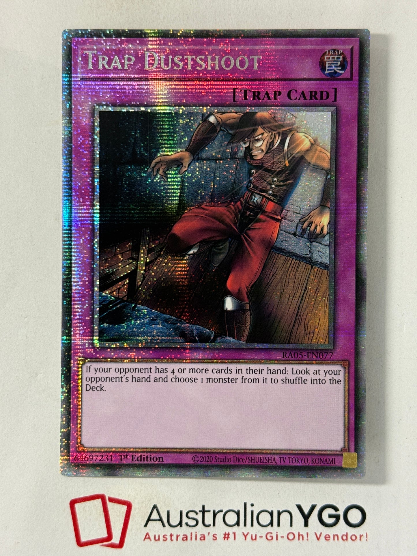TRAP DUSTSHOOT RA05-EN077 (Starlight Rare)