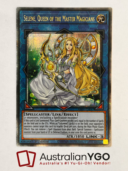 SELENE, QUEEN OF THE MASTER MAGICIANS RA01-EN047 (QCR)