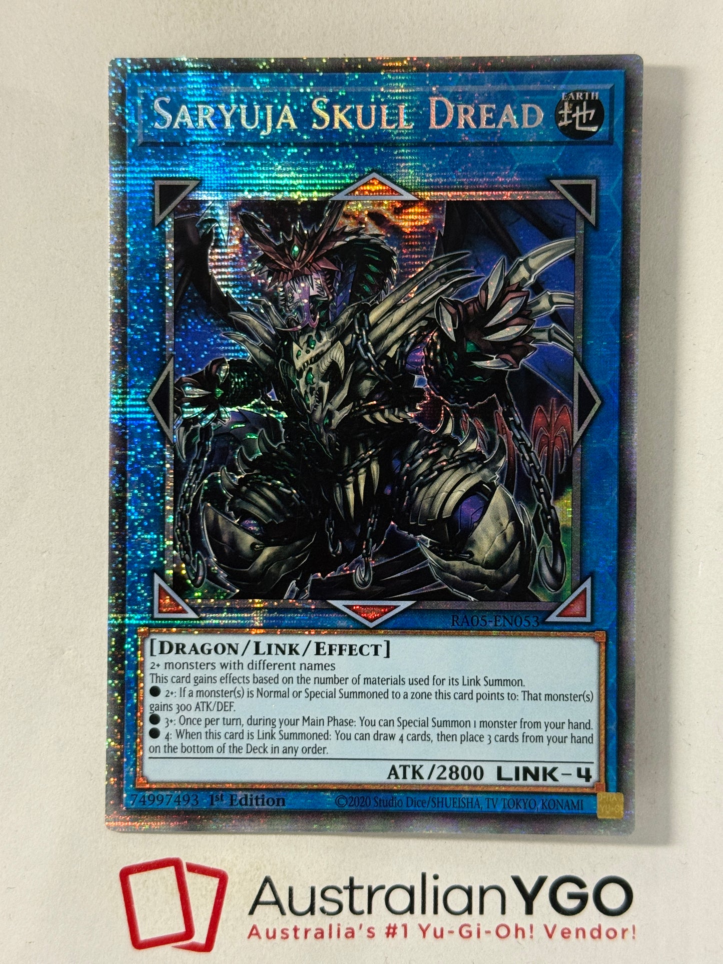 SARYUJA SKULL DREAD RA05-EN053 (Starlight Rare)