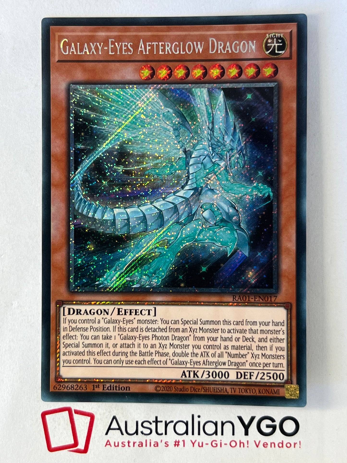 GALAXY-EYES AFTERGLOW DRAGON RA01-EN017