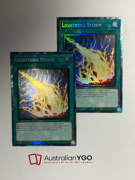 LIGHTNING STORM RA01-EN061 (CR) Pair