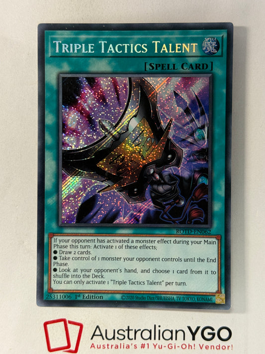 TRIPLE TACTICS TALENT ROTD-ENO62