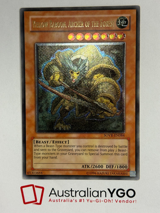 YELLOW BABOON, ARCHER OF THE FOREST SOVR-EN084 (UTR)