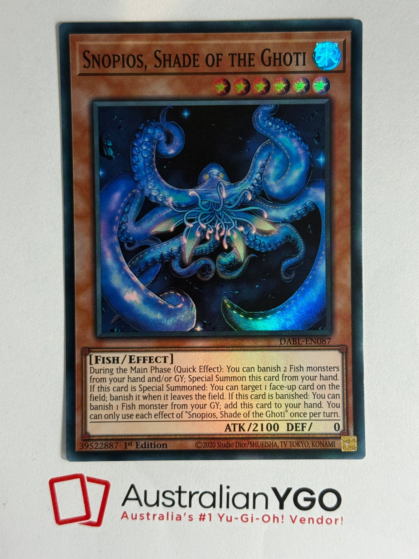 SNOPIOS, SHADE OF THE GHOTI DABL-EN087