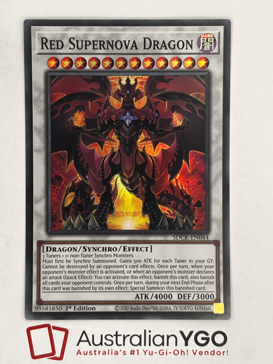 RED SUPERNOVA DRAGON SDCK-EN044